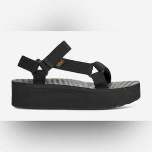 TEVA W FLATFORM UNIVERSAL BLK 8